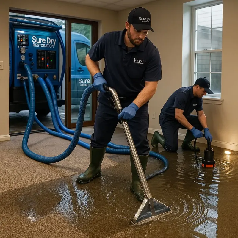 Water Extraction and Removal process in Crystal City, TX